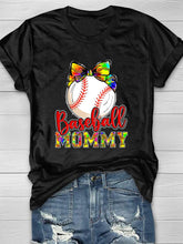 Baseball Mama Tie Dye T-Shirt